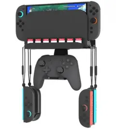 Switch2対応 壁掛け収納スタンド 金属製ブラケット