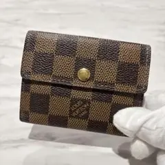 極美品 LOUIS VUITTON ルイヴィトン ダミエ 名刺入れ カードケース