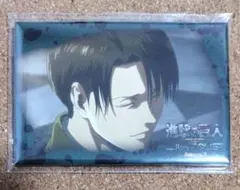 進撃の巨人 ジョイポリス JOYPOLIS スクエア缶バッジ リヴァイ