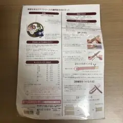 季節を彩るクラフトリーフの歳時記手作りキット
