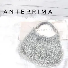 【美品】アンテプリマ ワイヤー トートバッグ ワンハンドル シルバー