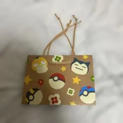 ポケパーク カントー限定】ポケモン 有料ショッパー 紙袋 Sサイズ(小