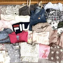 女の子 ベビー服 23点セット まとめ売り 70 80 90 NIKE FILA