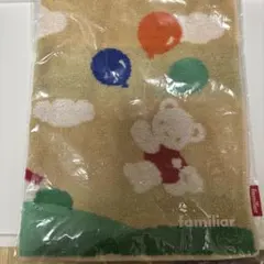 【新品】familiar ファミリア ハンカチ クマ バルーン