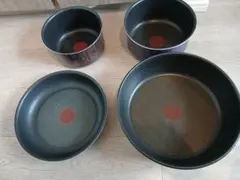 T-fal 鍋・フライパンセット ４点セット　17、19、23、27cmのサムネイル