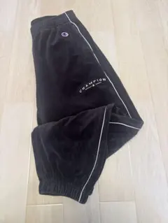 Champion ブラック ベロアパンツ M