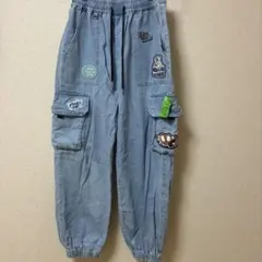 ピンクラテ　デニムパンツ