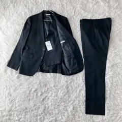 【美品】TAKEO KIKUCHI サマースーツ ブラック 光沢 洗える 美品】TAKEO KIKUCHI サマースーツ ブラック 光沢 洗える - メルカリ