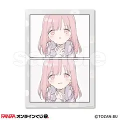 dmmくじ tozan:bu a3 クリアポスター 2種