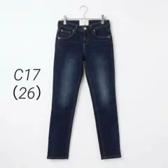 C17 シーセブンティーン ストレートデニム 伸縮性あり(26) コットン混のサムネイル