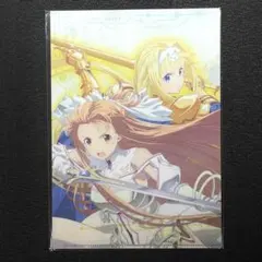 ソードアートオンライン アリス ポストカード エクスクロニクル入場者