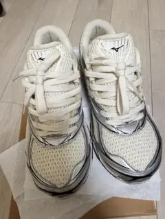 1回着用MIZUNO WAVE PROPHECY LS オフホワイト／24 - メルカリ