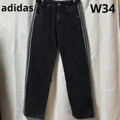 adidas アディカラー デニム ファイヤーバードパンツ W34