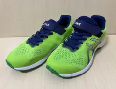 アシックス新品 LAZERBEAM RH-MGネオングリーン シルバー 23cm