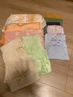 着物　小物　まとめ売り　帯揚げ　半襟