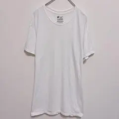 無地 Tシャツ クルーネック 半袖 M 白 綿100 大人カジュアル トップスのサムネイル