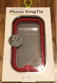 【新品・未使用】スマホケース　赤色　4.7～7.2インチ対応 レッド