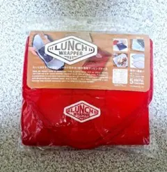 【未使用に近い】LUNCH WRAPPER ランチクロス レッドのサムネイル