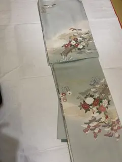 訪問着 瓢箪模様 作家物 絹 - メルカリ