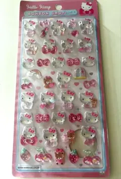 【新品未開封】ボンボンドロップシール　サンリオ　ハローキティB　第一弾　廃盤品