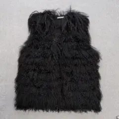 美品❗️羊革ラムファー　ジレベスト 2025年最新】ラムファーベストの人気アイテム - メルカリ