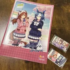 ウマ娘 クリアファイル＆缶バッジセット