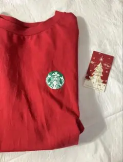 Starbucks スタバ　ホリデーTシャツ