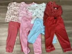 子供パジャマ4点まとめ売り　110cm中心 ミニー100cmあり ドラえもんなど