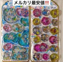 《国内正規品》ぷくぷくあわわちゃん　ウォーターインシール　2種類セット