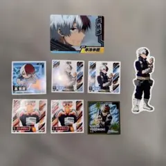 【新品・未使用】轟　焦凍　カード・シールセット