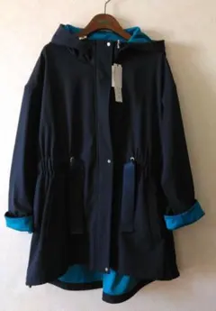 未使用　アンリックオーブルー　フーディコート　ネイビー　11号