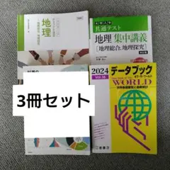 大学入試　地理 総合・探究 教材　3冊セット
