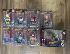 て*い様 ベアブリック 一番くじ スパイダーマン まとめ売り