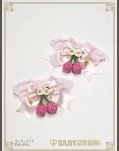 AngelicPretty DecorationStrawberry お袖とめ - メルカリ