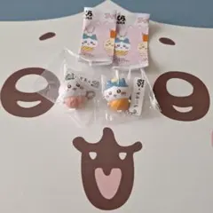 ちいかわ×くら寿司☆ビッくらポン☆フィギュア【ちいかわ&ハチワレセット①】