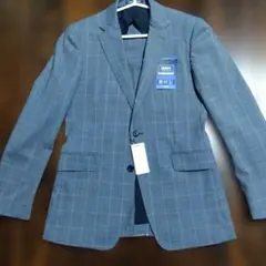 PERSON'S FOR MEN ビジネススーツ グレー チェック YA6サイズ