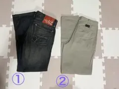 【まとめ売り】 デニム パンツ 2点