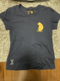 GIORDANO Tシャツ　ネイビー　S くまのサムネイル