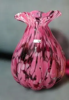 フランス ソワジック ピンクの大きな花瓶 - メルカリ