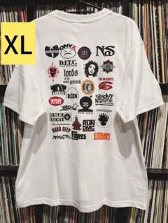 【新品】Old School Logos バックプリント Tシャツ XL 白