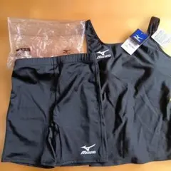 Mizuno レディーススポーツ用水着セット ブラックO