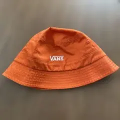 VANS バケットハット オレンジ フリーサイズ　レディース　キッズ