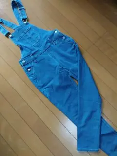 デニムオーバーオール 　CLOSSHI 150　ライトブルー