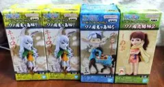 ワンピース ワーコレキャラクター フィギュア 4体セット