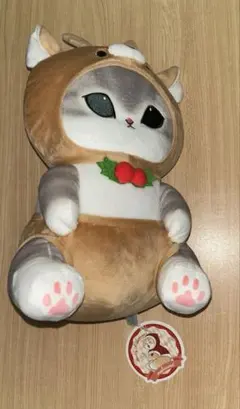 モフサンド クリスマスにゃんbigぬいぐるみ mofusand トナカイ