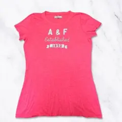 Abercrombie & Fitch ピンク Tシャツ L　アバクロ