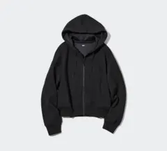 UNIQLO ドライスウェットクロップドフルジップパーカ　Mサイズ