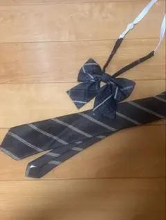 学生服 リボン ネクタイ セット チェック柄