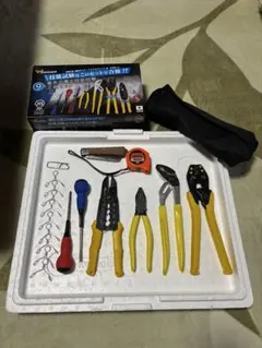 モグワイ様用』第二種電気工事士 技能試験用工具セット一式(工具収納袋 