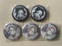 鬼滅の刃　ダイニング　缶バッジ　胡蝶しのぶ　5点セット